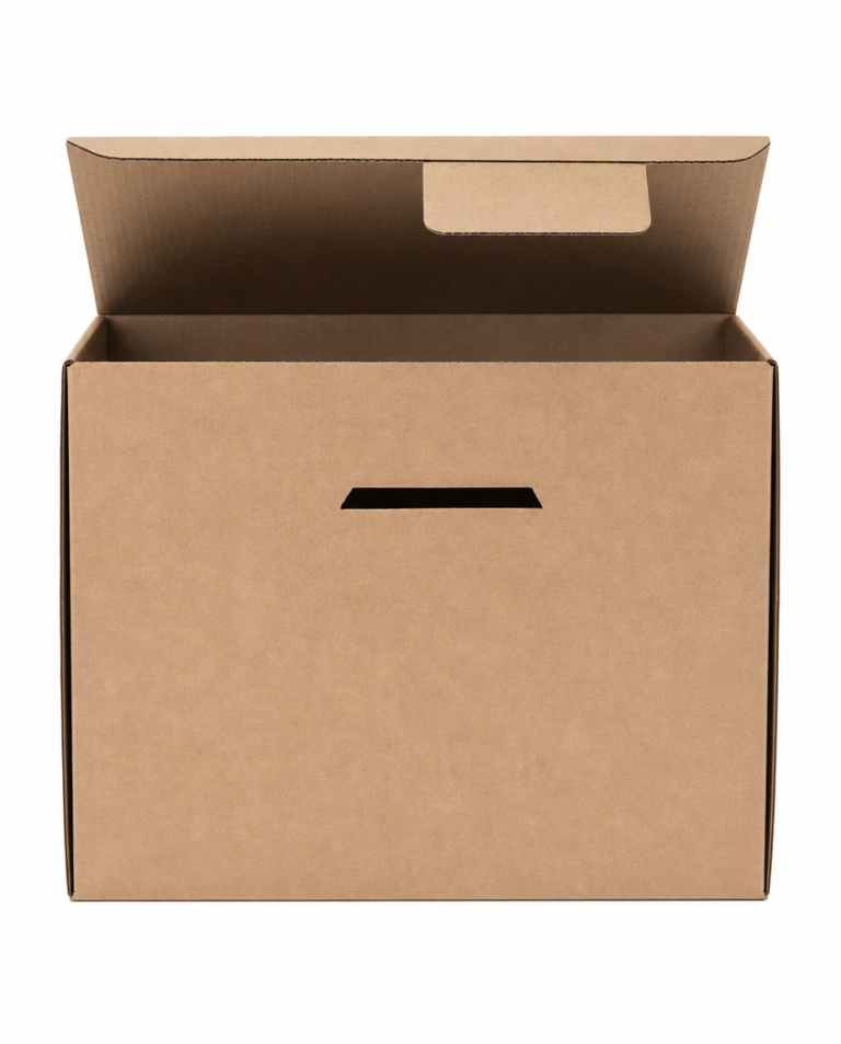 Caixa Arquivo Documentos Gold Pack Embalagens- -