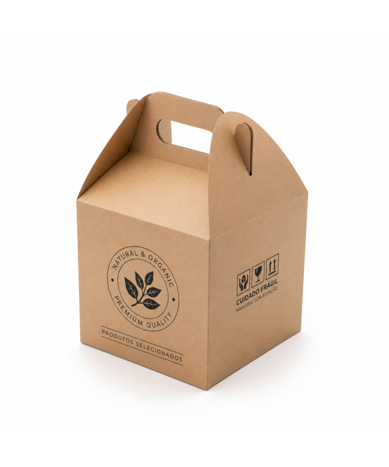 Caixa Maleta de Papelão Gold Pack Embalagens - 2